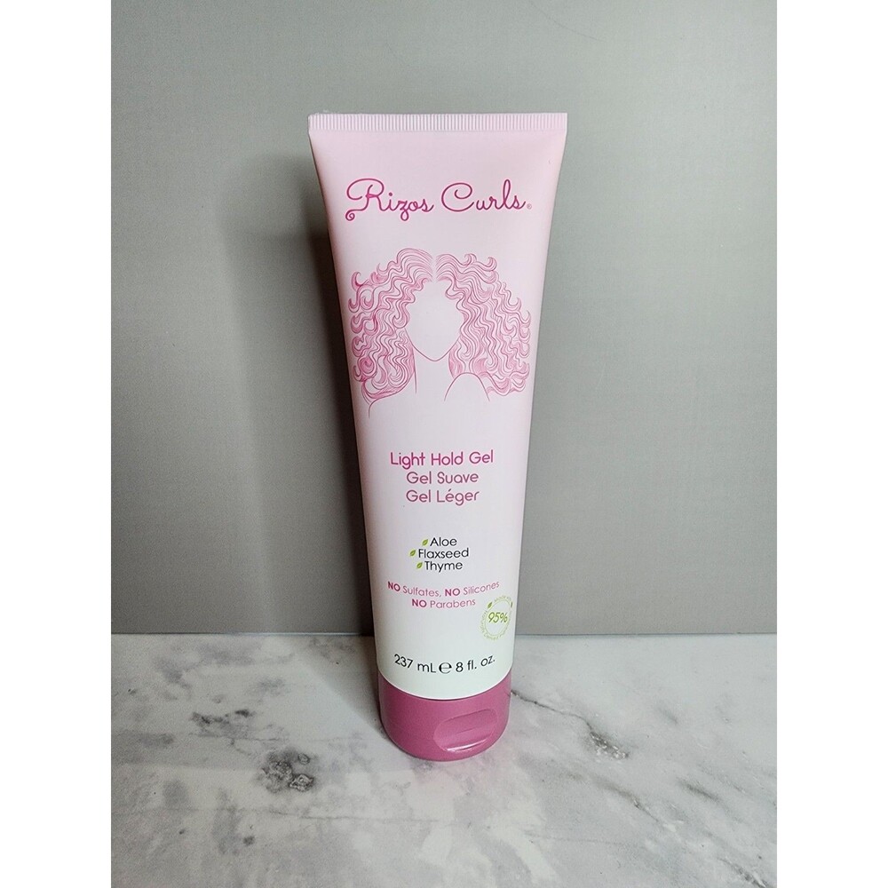 NEW! Rizos Curls Light Hold Gel | 8 fl oz / 237 mL | Sealed | Wavy & Curly Hair